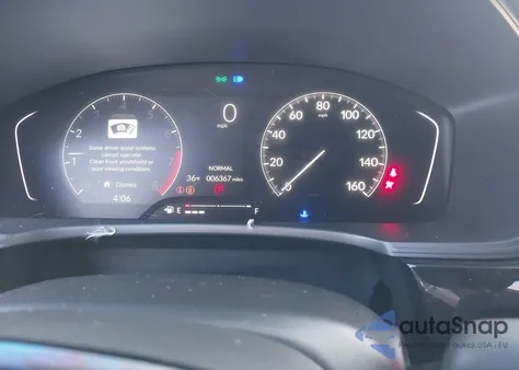 2026 Honda Civic Sport из США, поврежденный, VIN 2HGFE2F54TH513098